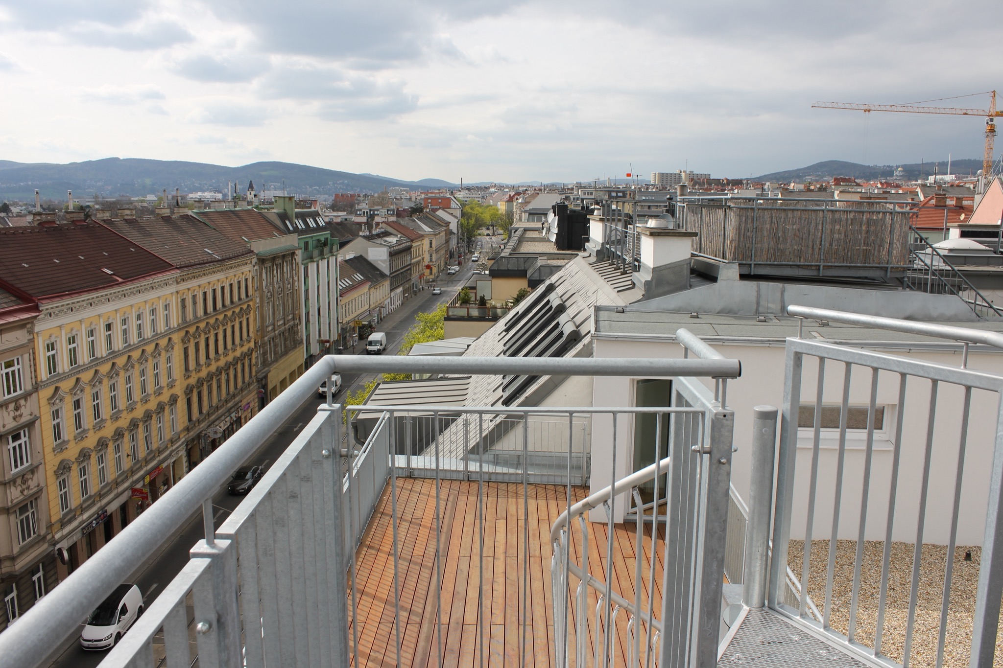 Terrasse Aussicht Westen